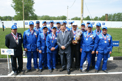 На Вторых комплексных соревнованиях оперативно-ремонтного персонала распредсетей ОАО «МОЭСК» победила команда № 1 Западных электрических сетей