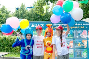 МОЭСК и Фиксики рассказали о правилах электробезопасности на празднике ко Дню защиты детей