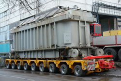 На подстанции 220/110/10 кВ «Павелецкая» доставлен и подготовлен к монтажу новый автотрансформатор