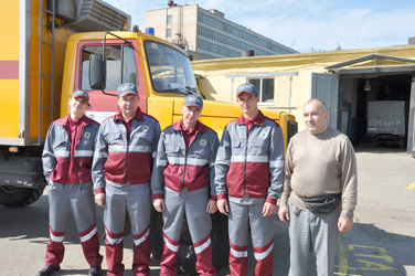 Команда Южных электрических сетей ОАО «МОЭСК» готовится к Первым соревнованиям водителей