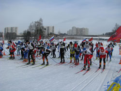 Команда Восточных электрических сетей ОАО «МОЭСК» в соревнованиях по лыжному кроссу заняла общекомандное первое место